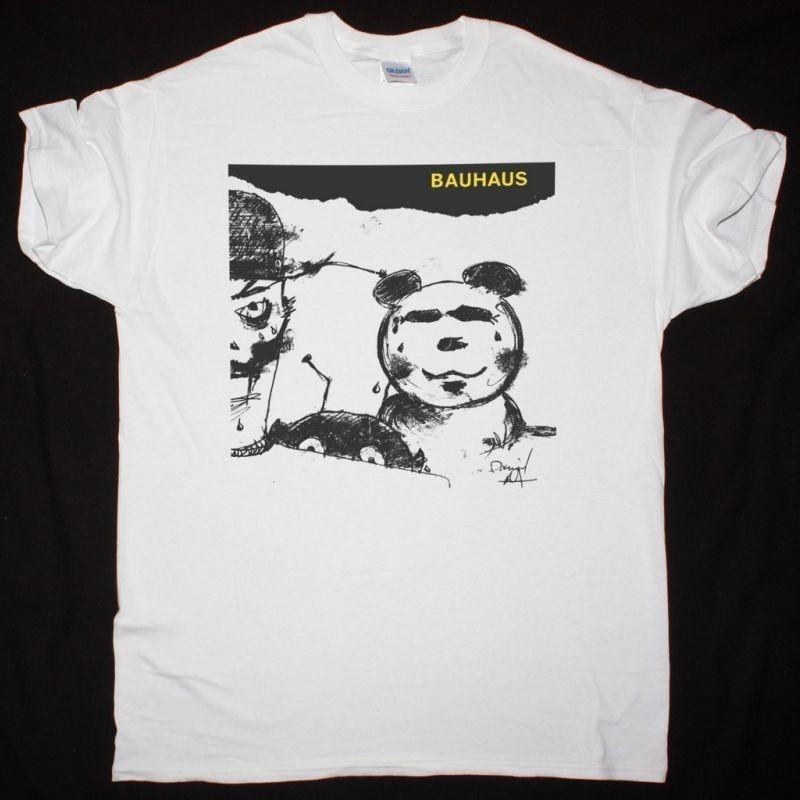 Collection Bauhaus Band Album Heavy Cotton White T Shirt S-5XL SE844 Unisex T-Shirt