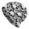 Horror Skeleton Gothic Death Skull Skullies Beanies Caps Cool Winter Warm Women Unisex Knit Hats Adult Unisex Bonnet Hats