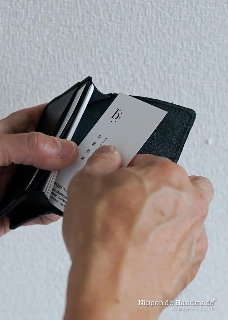 De Business Card Tochigi Made In Card Genuine Leather BLNW0060 [Nippon Handmade] Holder, Leather, Japan, Case, Leather, Cowhide, Leather, Accessories,