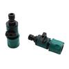 17mm Joint 1/2 Inch To 16mm Quick Connector With Valve Garden Irrigation System Fast Couplings Accessories Garden Supplies 1 Pcs