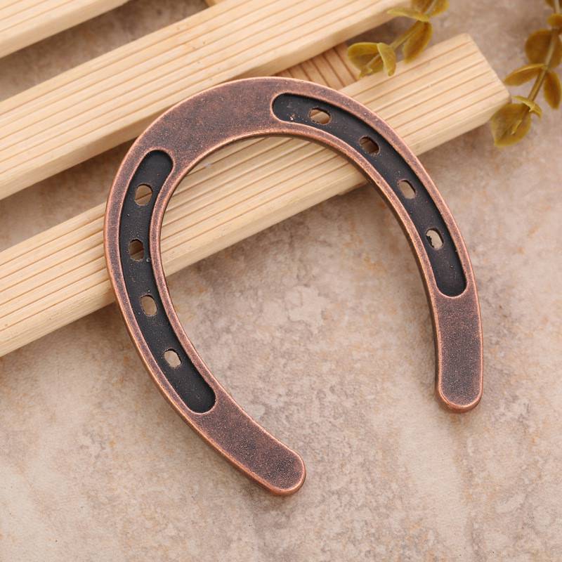 Creativity Original Simple Lucky Artistic Gift Pendant Key Ring Retro Horseshoes