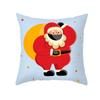 Christmas Pillow Case Cartoon Vent Mask Santa Claus Series Printed Sofa Cushion Pillow Case Home