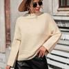 Autumn Long Sleeve Sweaters Women Vintage Loose Women Knitted Pullover Sweater Winter 2023 Solid Casual Warm Knitwears 28203