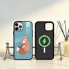 Cute Fox Cartoon Phone Case For iPhone17,16,15,14,13,12,11 Plus,Pro Max Magnetic For Magsafe Wireless Charging