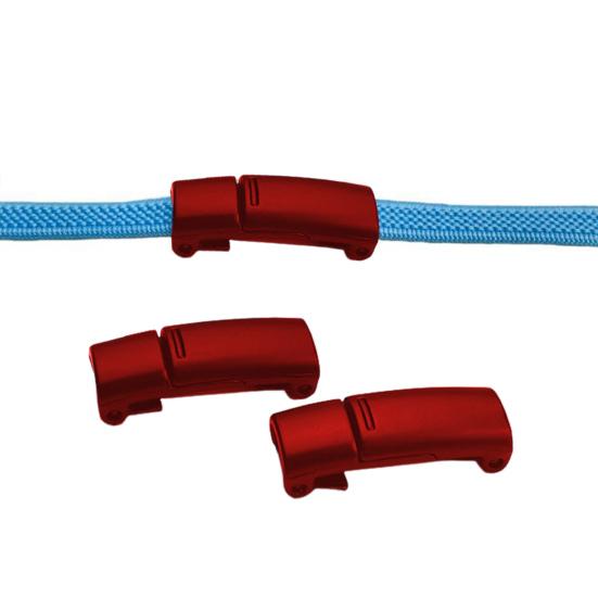 6 шт. магнитных ленивых шнурков пряжки набор без завязок быстрозажимные шнурки клипсы экономят время энергия двойной замок