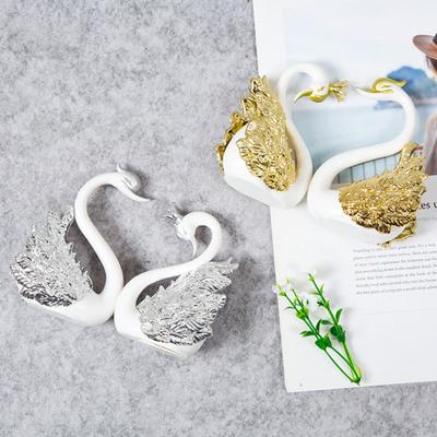 Стильный Лебедь Торт Орнамент Лебедь Торт Безопасный Декор Партии Украшение для Свадьбы День Святого Валентина