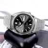 Seiko 5 Men's Automatic Charcoal Color Metal Watch
