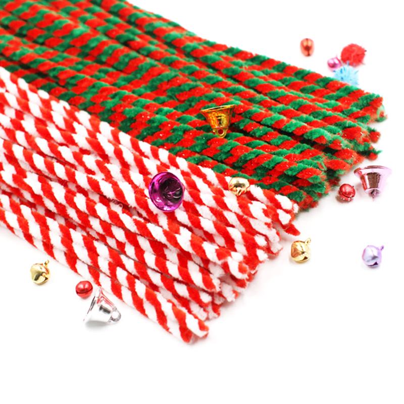 50 шт. DIY рождественские скрученные шерстяные полоски развивающие игрушки материалы ручной работы детские игрушки