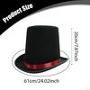 Magician Top Hat Costume Butler Formal Tuxedo for Club Dress up