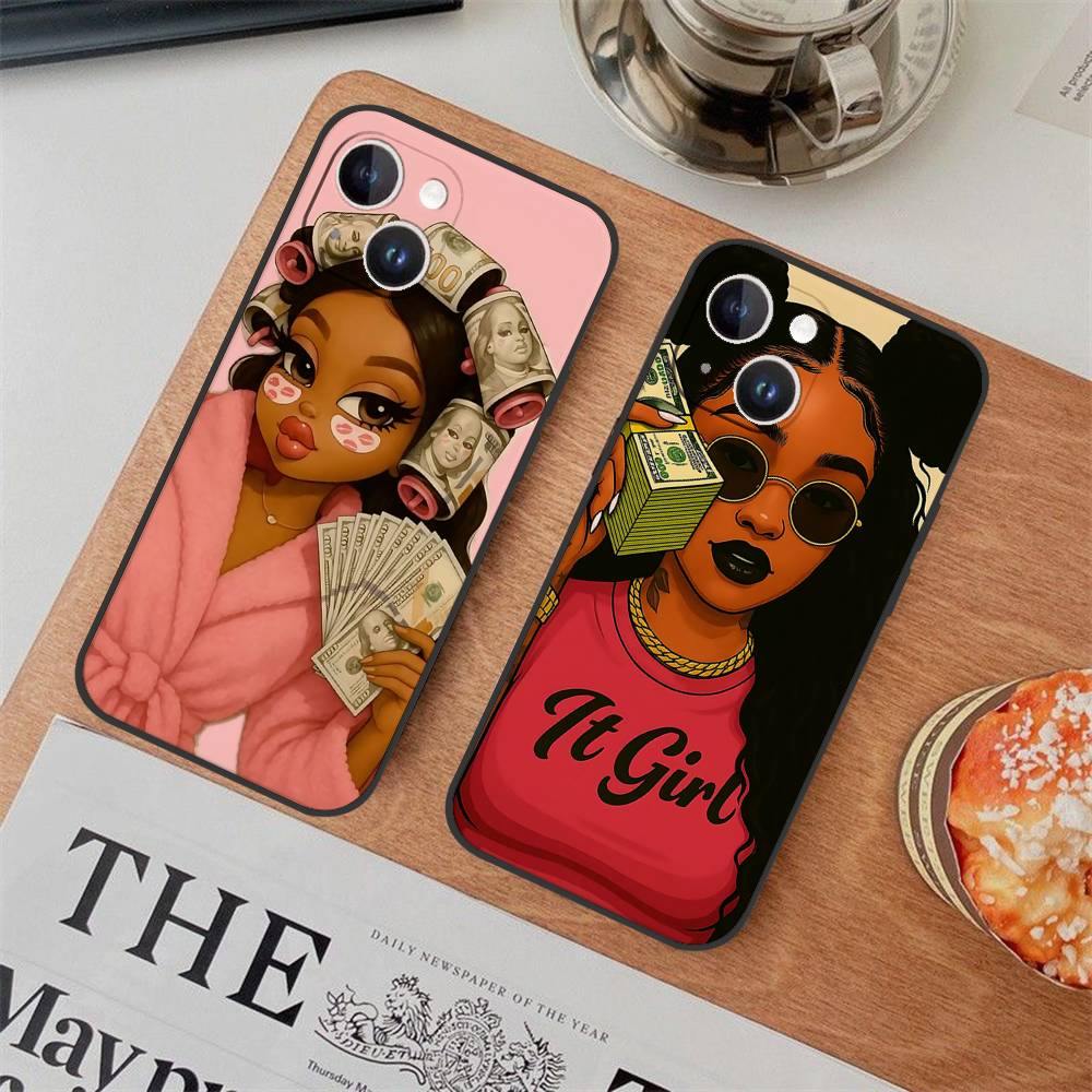 Модный Чехол для Телефона B-Bratz D-Doll Чехол для Телефона Для Iphone 17 16 15 11 13 14 Pro Max X Xr Xs Max 12mini Черный Чехол