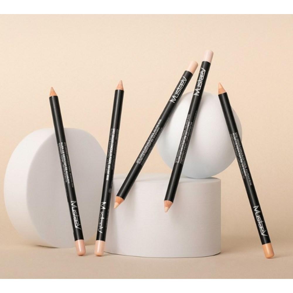 Mustaev Spot Eraser Concealer Pencil 2.5g, No. 03 Светло-бежевый, 3 шт.