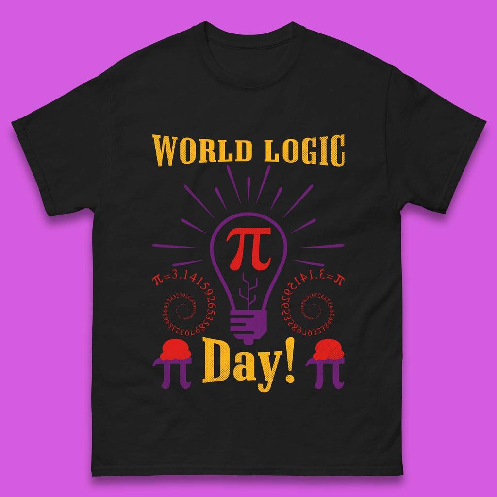 World Logic Day Mens T-Shirt Womens Tops Tees
