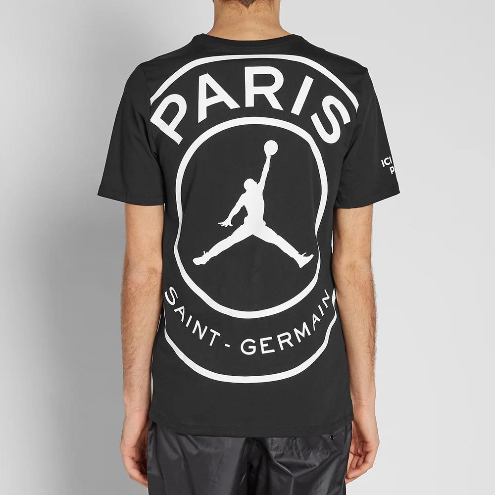 Jordan x PSG T Shirt Men's Black