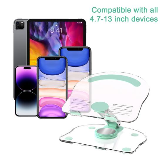 Подставка для ноутбука с вращающейся на 360 градусов универсальной основой Прочная несущая стойка Эргономичное крепление для ноутбука