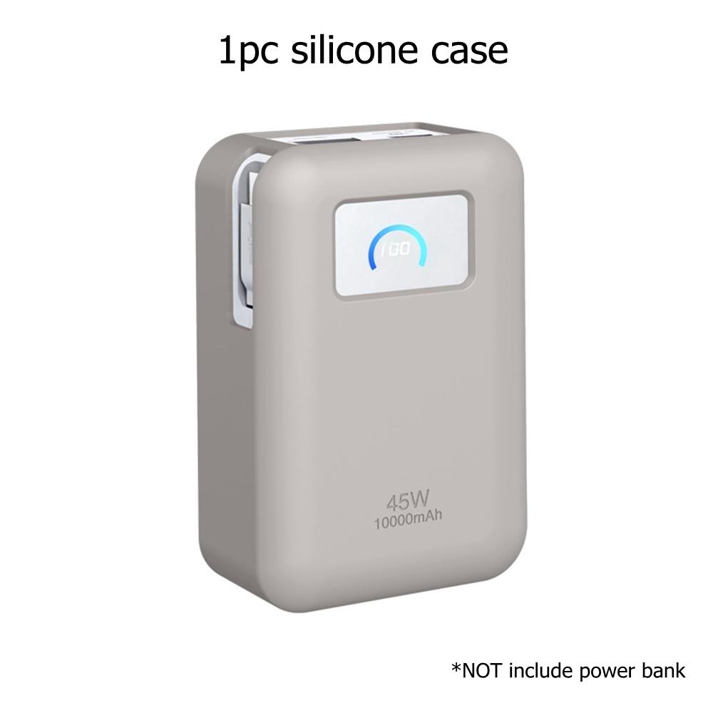 Soft Silicone Shockproof Protective Case for Anker Nano 11W 11111mAh Power Bank Power Bank Protective Sleeve Shell Anti scratch