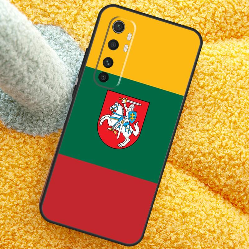 Модный чехол с флагом Литвы для Xiaomi 15 14 Ultra 13T 14T 15T 17 Pro Max Чехол для POCO X7 F8 Pro X3 X5 X6 F5 F6 F7