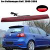 Дополнительный стоп-сигнал (верхний) в сборе для Volkswagen VW Golf MK5 R32 R36 Passat Polo GTI 2006 2007 2008 2009 Задний стоп-сигнал Красный светодиодный