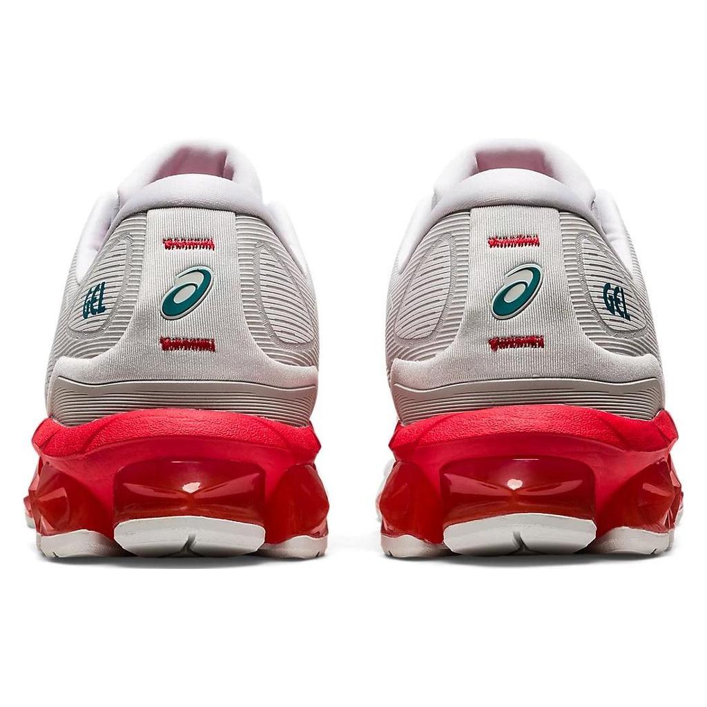 Asics Gel-Quantum 360 7 удобные прочные дышащие повседневные кроссовки с низким верхом мужские кроссовки белые красные 1201A698-021