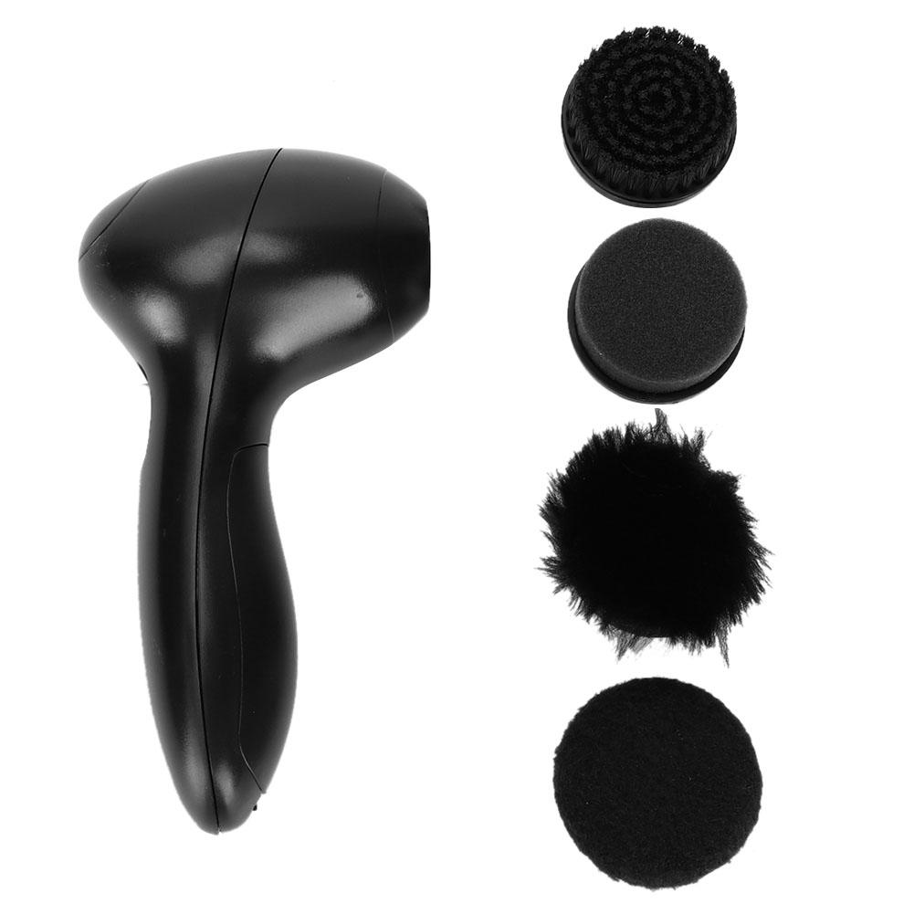 Shoe Polishing Machine Handheld Electric Portable Replaceable Brush Head Shoe Brush Shoe Polishing Tool Electric Shoe Polisher