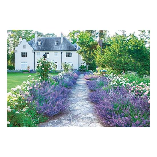 EPOCH 300-Piece Jigsaw Puzzle Flower/Garden World's Beautiful Gardens Lilac Blue Garden (26×38cm) 25