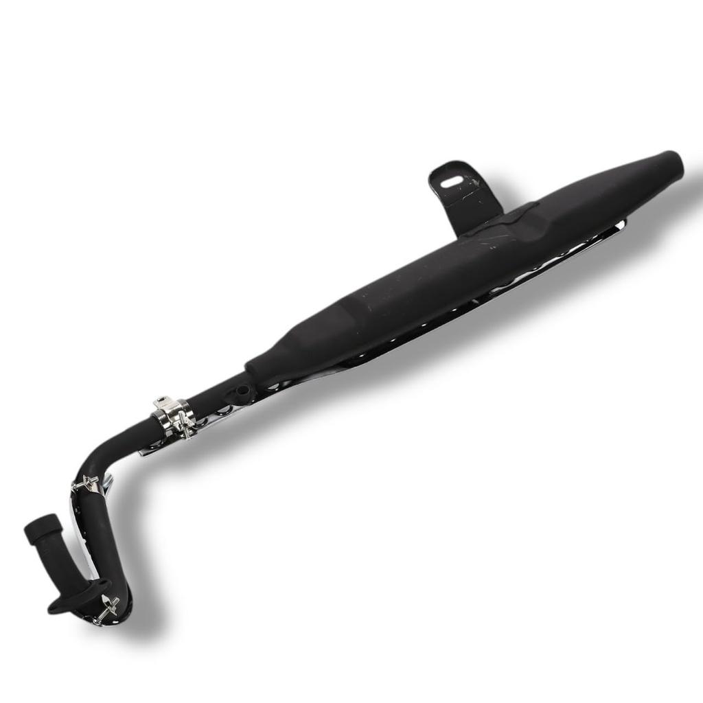 Глушитель Kanoan Up для Honda Scrambler Глушитель Super Cub C50 C70 C90 Little Cub Стальные позолоченные черные детали на заказ Глушитель Scrambler Cub Запчасти для вторичного рынка