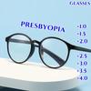 High-definition Resin Full Frame Presbyopic Glasses Ultra Light Anti Blue Light Reading Glasses Anti Fatigue Hyperopia Eyewear