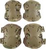 Tactical Combat Knee & Elbow Protective Pads Set For Outdoor Cs Paintball Game Cycling Safety Skateboarding Gear Skates
