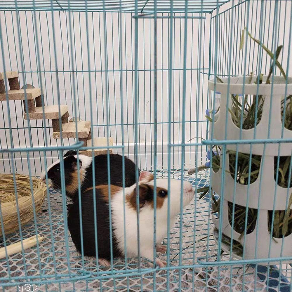 Manger Plastic Hanging Food Dispenser Feeding Rack Grass Holder Rabbit Hay Feeder Grass Container