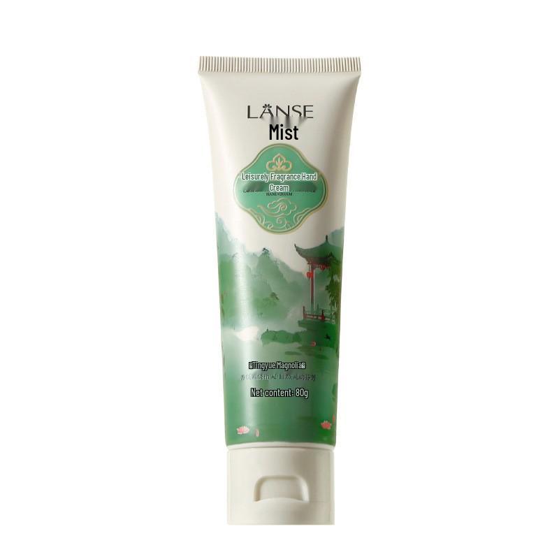 Крем для рук и ног с ланолином Han Ji 80 г - Увлажняющий и против трещин для осени/зимы. Портативный увлажняющий крем.