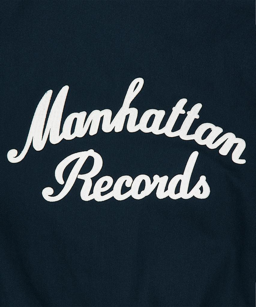 Manhattan Records Mr Team Blouson Jacket - Navy