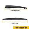 Rear Arm Windshield Wiper Blade Set Replacement For 2013-2018 Hyundai Santa Fe