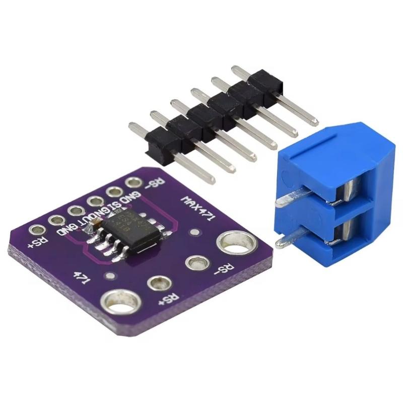 High Precise Max471 Voltage Current Sensors Module Compatible for ElectronicsFor Accurate Voltage And Current Monitoring
