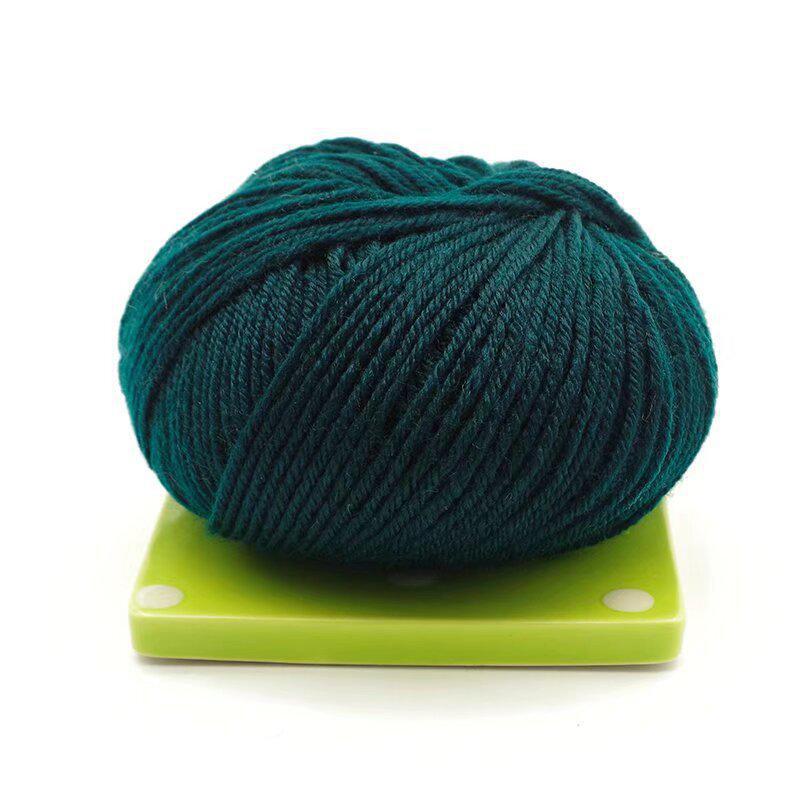 Клубок акриловой пряжи для вязания свитеров, крючков, обуви, тапочек, изделий ручной работы.