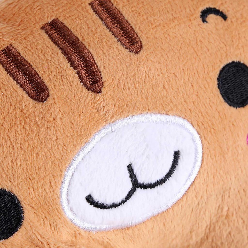 Подушка для шеи из полипропилена и хлопка в виде животного, мягкая, U-образная, подголовник для автомобиля, игрушка-подушка в виде тигра