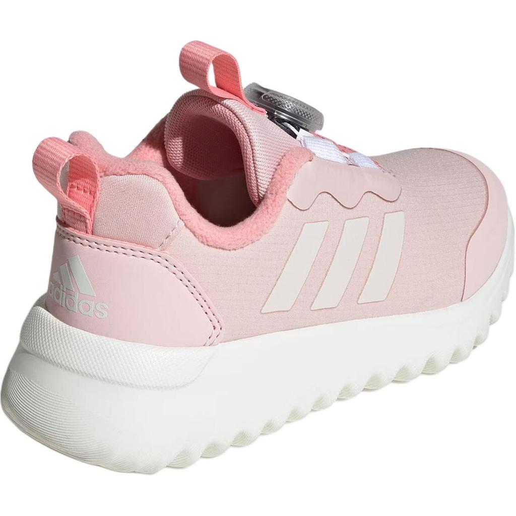 adidas ActiveFlex BOA 3.0 Little Wave Sports Удобные Нескользящие Прочные Низкие Повседневные Кроссовки Детские кроссовки Розовый IE3961