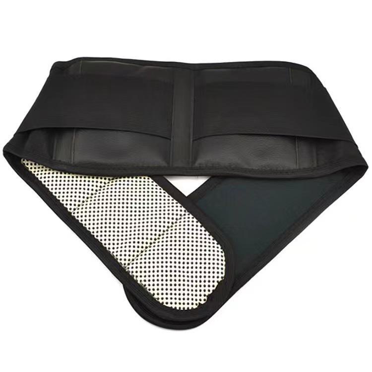 Унисекс двухсторонний самонагревающийся пояс для поддержки талии со стальной пластиной для облегчения боли в пояснице