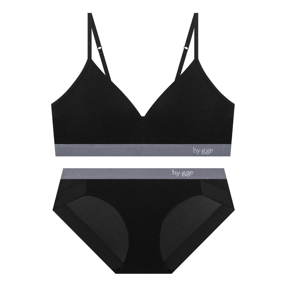 [SET] Комплект трусиков-бюстгальтеров-бралетт Nature No-Wire - 6 цветов