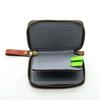 PU Leather Lure Wallet Bag Carrying Case Fishing Bag Outdoor Sports Jig Spinner Bag  Tackle Bag