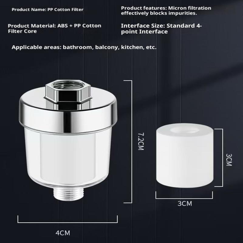 1 шт. Комплекты очистителя воды на выходе Универсальный фильтр для крана Кухня Ванная комната Душ Бытовой фильтр PP Хлопок Фильтр высокой плотности