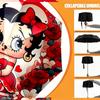 Betty Boop Print Umbrella Automatic Opening/ Closing - Portable Foldable Design - Daily use for Travel/Outdoor - Gift for Birthday