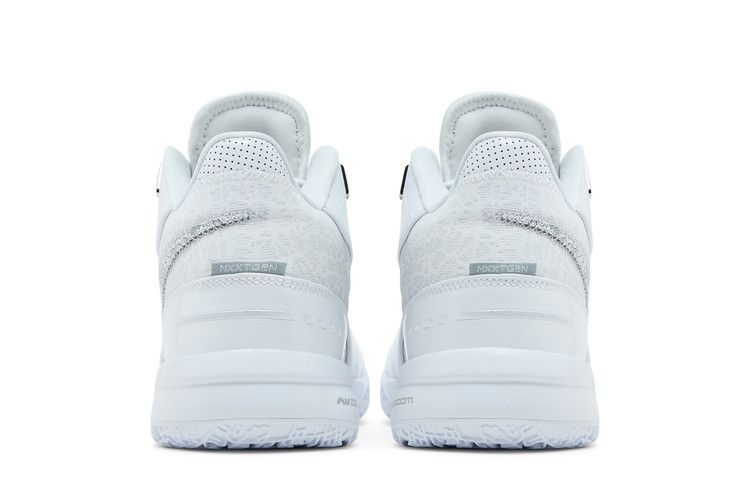 Мужские кроссовки Nike Zoom LeBron NXXT Gen AMPD EP 'Белый с металлическим серебром'