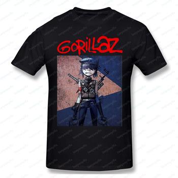 Timothee Chalamet Gorillaz T-Shirt Vintage Funny Women Men Cartoon Printed T-shirt Summer Fashion Hip-hop Casual Cool Camisetas