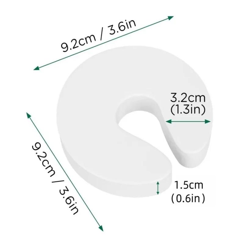 6 шт. Детский безопасный дверной стопор Защита мебели для новорожденных Защита от защемления рук Детский замок Защита от защемления пальцев Защита от хлопанья двери
