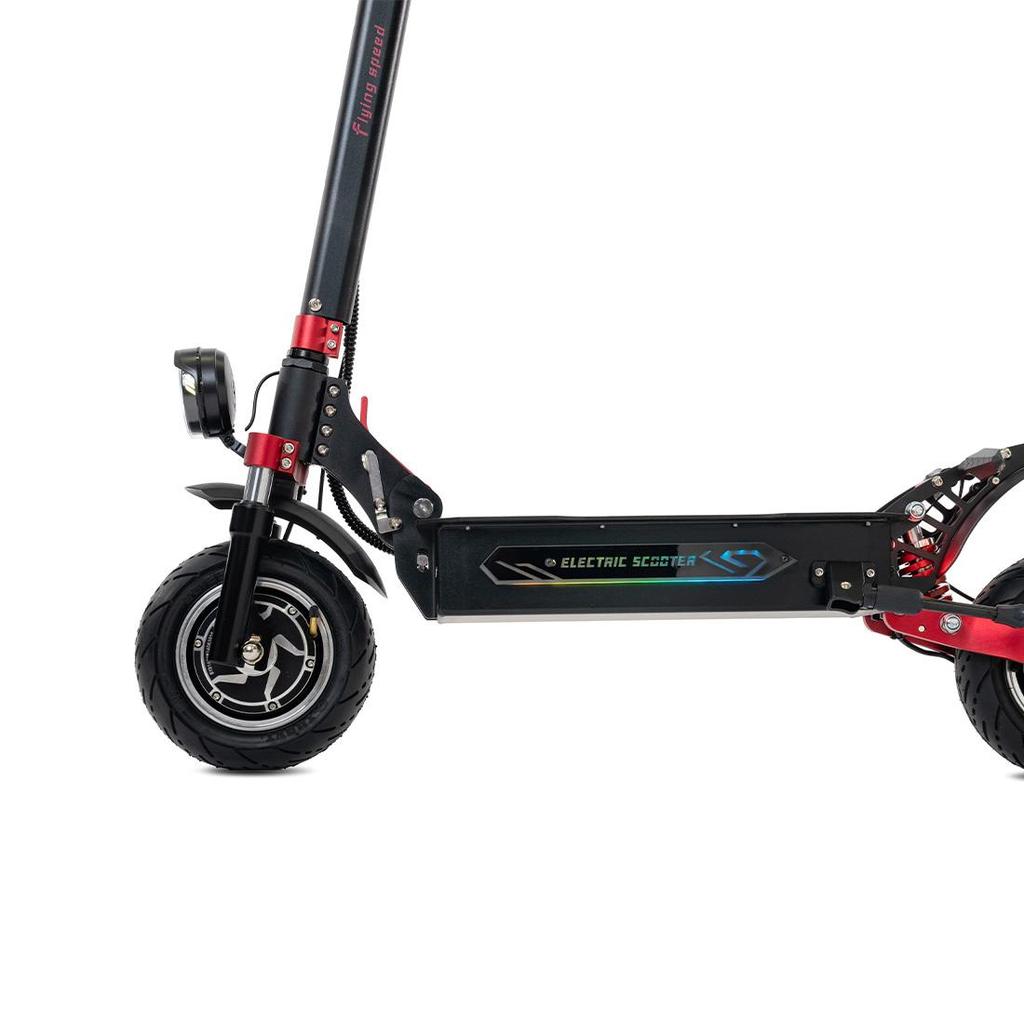 Boyueda Q7Pro Max 52V 28Ah городской электросамокат, 10", 1600 Вт*2, максимальная грузоподъемность 180 кг, максимальный запас хода до 110 км.