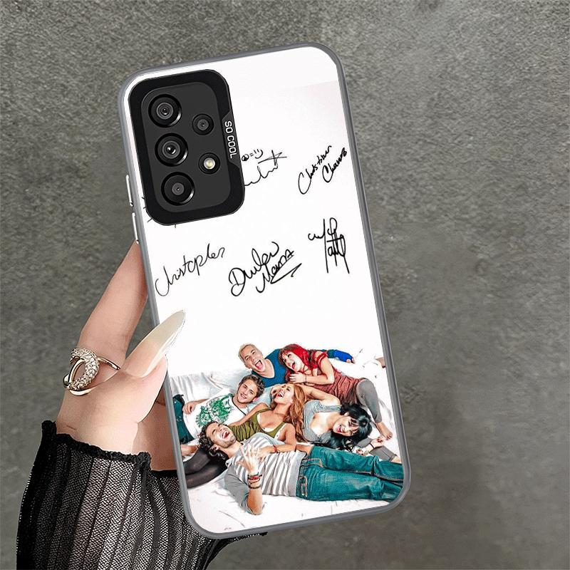 F-Fashion RBD R-Rebelde Shockproof Phone Case for Samsung A17 A16 A15 A14 A37 A57 A36 A56 A26 A35 A55 A25 A34 A54 A24 A13 A23 A3