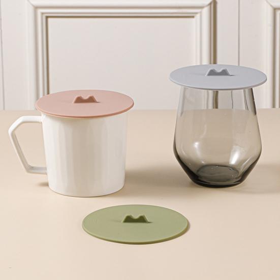 Силиконовые крышки для чашек. Разноцветные гибкие чехлы для кружек. Крышка для горячей чашки. Подставка для чая и кофе. Устойчивая к высоким температурам подставка. Пыленепроницаемые герметичные крышки для чашек.