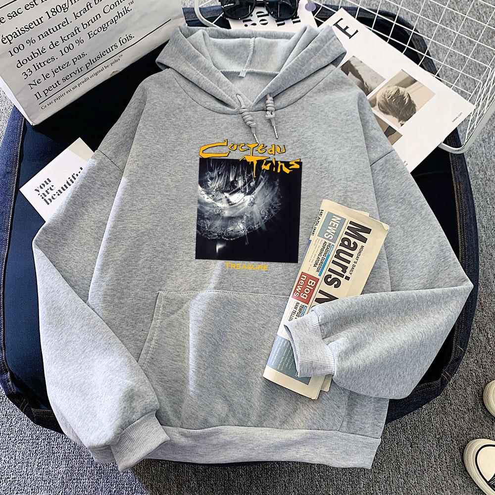 Печать альбома Толстовки Женские Мужские Унисекс Одежда Рок-группа Cocteau Twins Sudaderas Moletom Feminino Худи