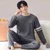 Men Pajama Sets Sleepwear for Man Autumn Warm Long Sleeve Pyjama Male Sleeping Home Night Wear  Loungewear Hombre