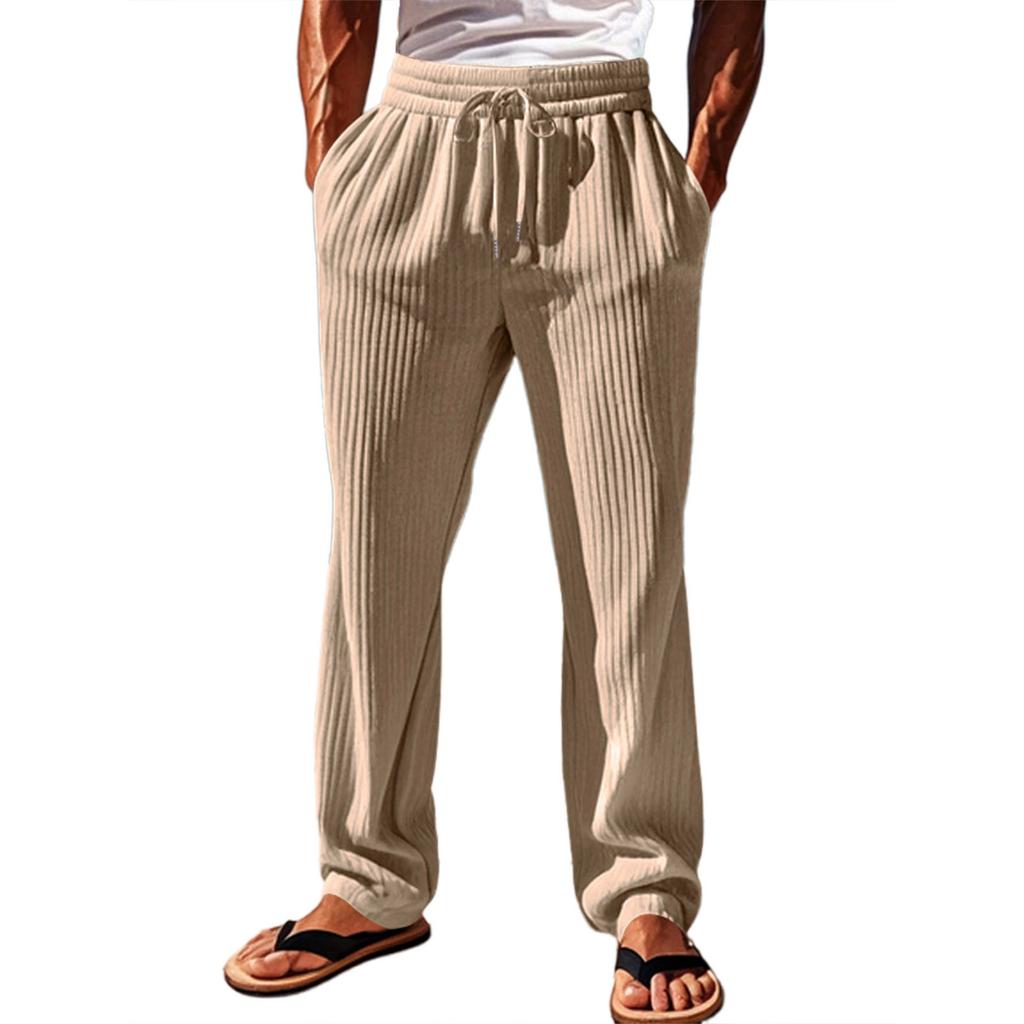 Мужские комбинезоны, повседневные брюки с несколькими карманами и завязками, походные брюки, хлопковые саржевые брюки