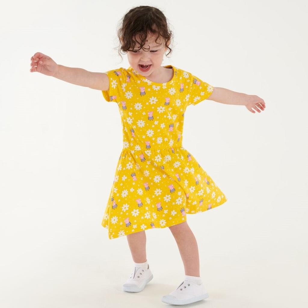 Regatta Baby Girls Peppa Pig Flower Casual Dress
